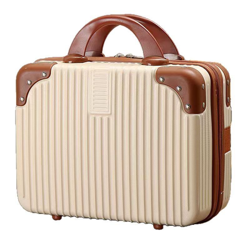 Women's Portable Makeup Tote with Lockable Storage and Carry-On Luggage Option