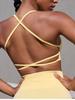 Reggiseno Sportivo Senza Cuciture ad Asciugatura Rapida CrossBO&TEE - Elegante, Sexy e di Supporto per Fitness all'Aperto e Yoga