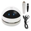 Mini Table Vacuum Cleaner Portable Desk Dust Vacuum with Detachable Nozzle USB Charging Smart Robot Vacuum Cleaner Indoors