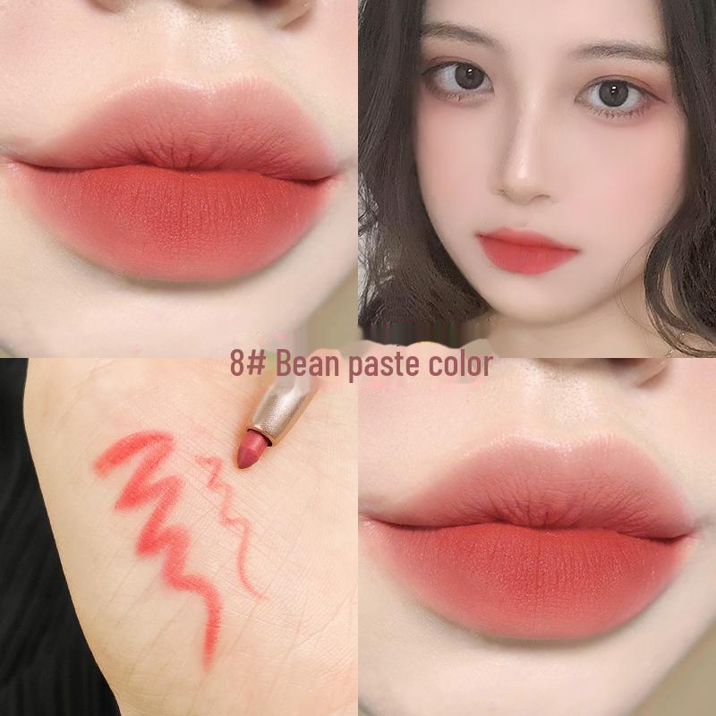 Han Qian Waterproof Rotating Lip Liner Pen - Langvarig matt finish for definerte lepper