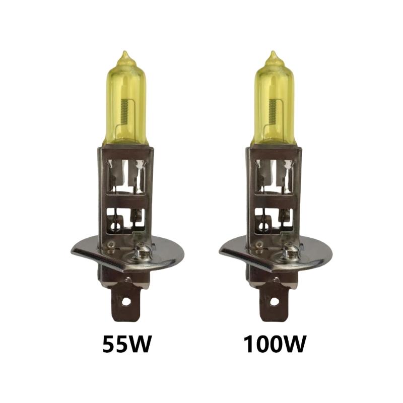 Vehicle Headlight Bulb Heat Resistant Silica Glass Car Headlight Lamp Vehicle Accessories for Safe Night Driving