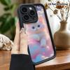 Phone Case: 2D Flat, Suitable for iPhone 18, 17, 16, 15, 14, 13 Pro Protective Cases, Dreamy Starry Sky Kitten, Perfect Christmas and Halloween Holida