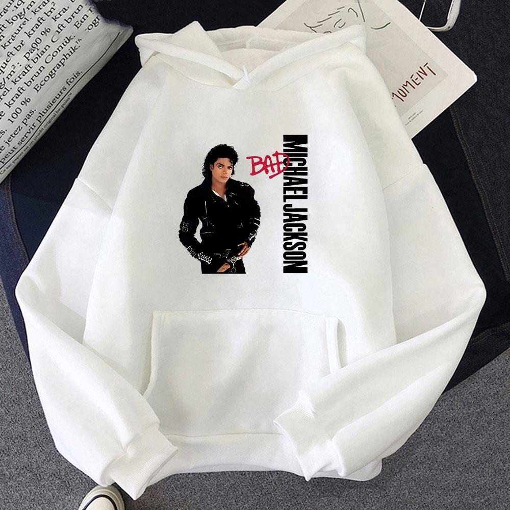 Michael Jackson Grafik-Hoodies Langärmlige Mode-Sweatshirts für Jungen/Mädchen Unisex Grafikdruck Moletom Neue Pullover