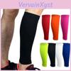 Sleeves Footless 1pc Compression Calf Socks For Running Cycling Fitness Shin Splints