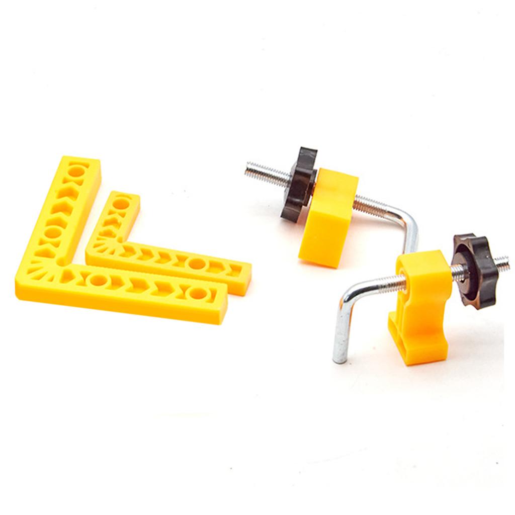 90 Degree Positioning Squares Corner Clamps for Woodworking Right Angle Clamp Wood Clamps Carpenter Clamping Tool