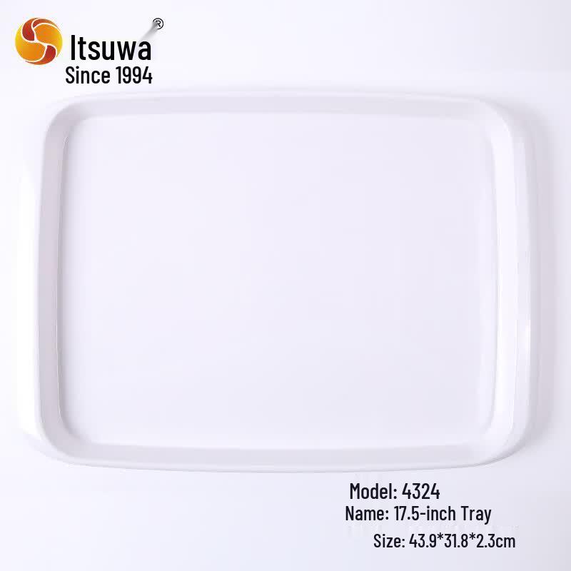 WUHE Rectangular Melamine Serving Tray