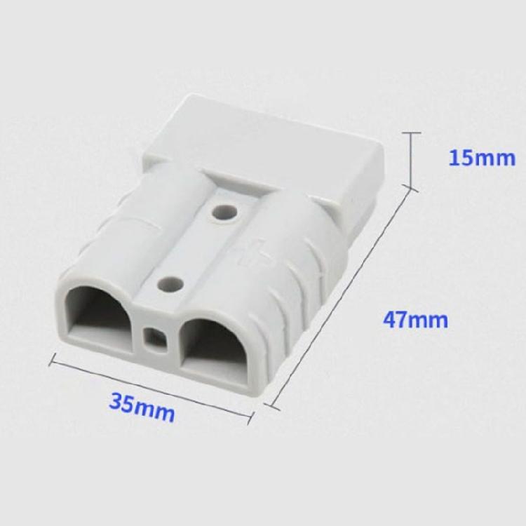 Replacement Battery Cable with SB50 End and Eyelet Hardware for Vehicle Wiring, Marine Use, and Solar Charging
