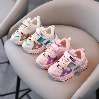 Herfst Kind Sneakers Nieuwe Mode Meisjes Sneaker Zachte Zool Ademend Casual Schoen Licht Comfort Jongens Schoenen Veelzijdig Trendy Wandelschoenen