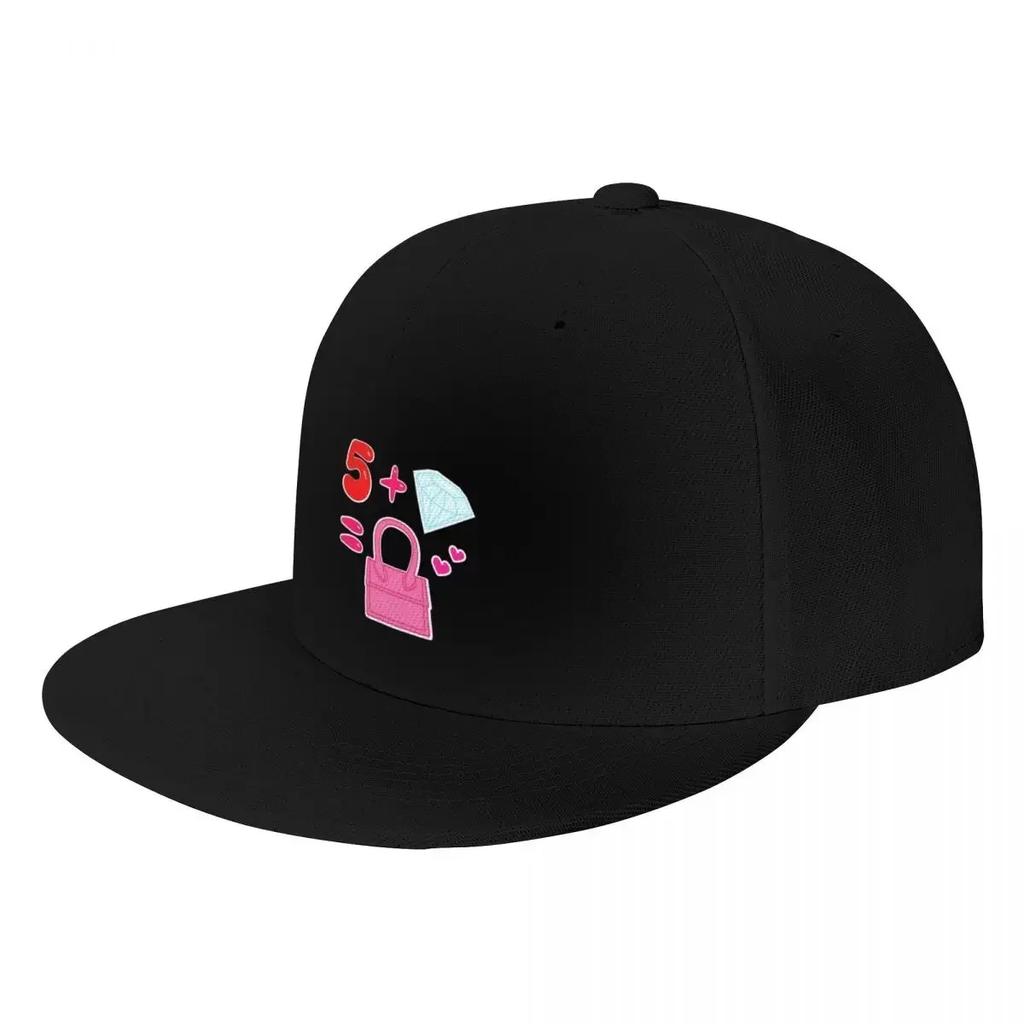 Red Five Diamonds In My Bag Baseball Cap Hat Unisex Luxury Beach Hat Hiking Hat Military Tactical Cap Unisex Womens
