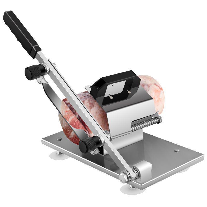 Manual Home Meat Slicer for Lamb and Beef Rolls - Ideal for Hot Pot and Frozen Meat