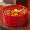 Festive Multi-Compartment Snack & Candy Box