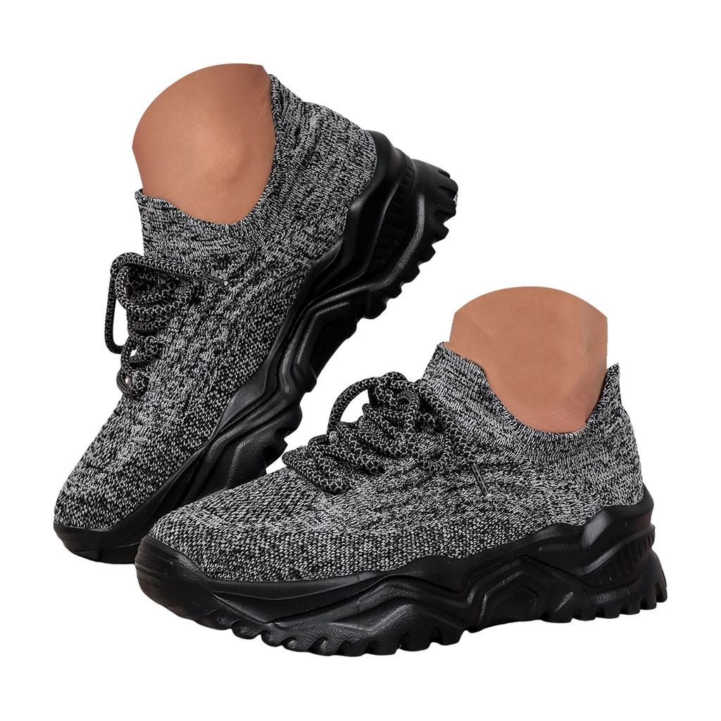 Womens Sneaker Plus Size Breathable Sock Shoes Versatile Shoes Fashion Casual Sports Shoes Mesh Single Shoes Zapatillas De Mujer