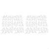 62KD 2 Sheet Halloween Letters for DIY Changeable Plastic Letterboard Decorations