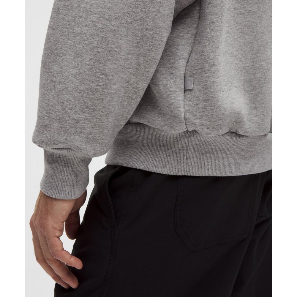 Lululemon Men S Big Cozy Pullover Hoodie Heathered Core Medium Grey