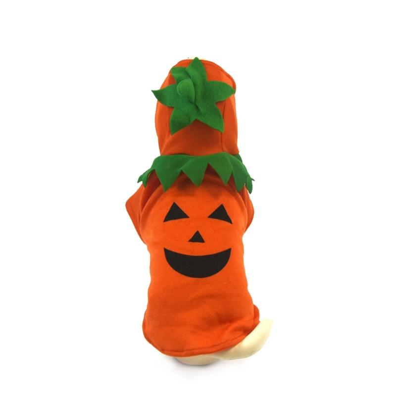 Dog Pumpkin Costume Cosplay Sweatshirt Pet Hoodie Party Costume AllBreeds Halloween Sweater Cats Festival Suit Outfit