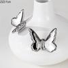 Silver Butterfly Decorative Ceramic Vase Flowers Pots Desk Decoration Flower Arrangement Floral Vases Room Aesthetic Decor