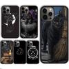 Witchcraft Black Cat Dark Witch Phone Case for iPhone 17 Air 16 16e 15 13 14 11 12 Pro Max Plus Coque Fundas Shell