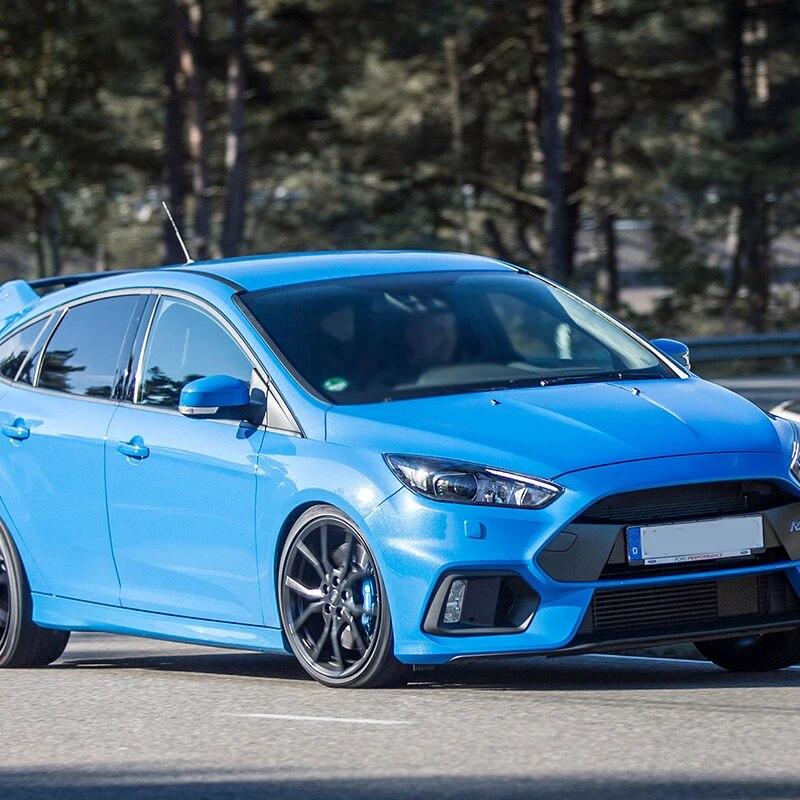 For Ford Focus RS 2015 2016 2017 2018 Car Front Bumper Fog Light Lamp Frame Trim Cover Cap Hood Foglight Foglamp