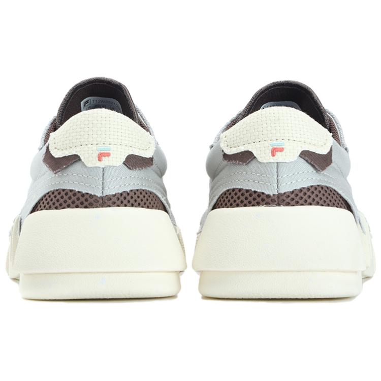FILA Fusion Casual Low-Top Canvas Shoes Women sneaker Gray Brown T12W332103FQD