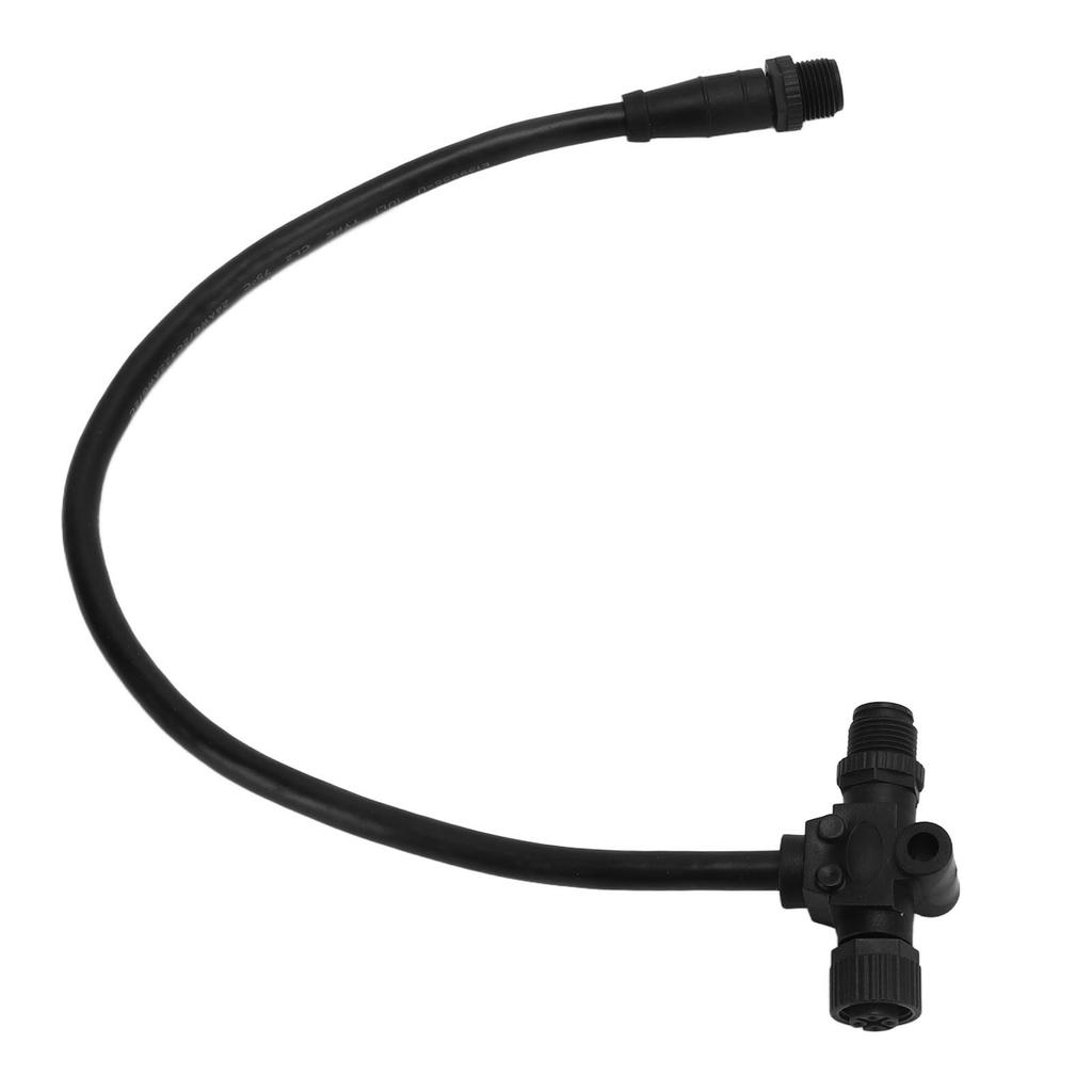 Backbone Drop Cable 5 Pin T Connector to M12 Connector IP67 Waterproof for NMEA 2000 Networks
