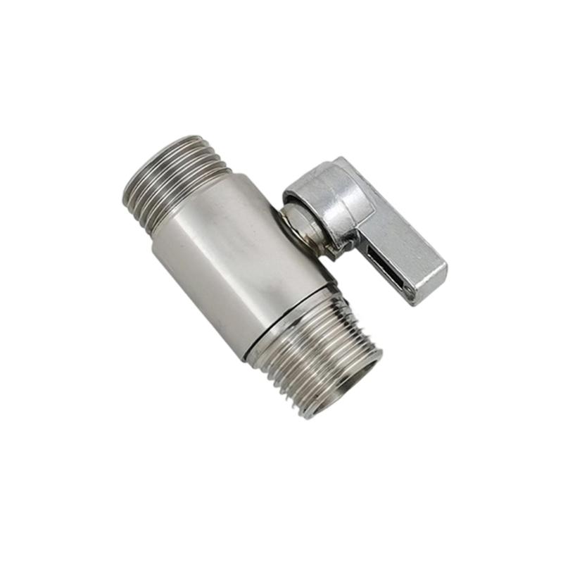 Stainless Steel Quick Connect Ball Valves Leakproof Seal And Simple Setups Flows Control Valves For Bathroom Water Heaters