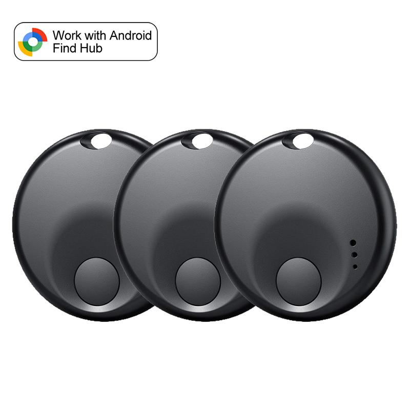 1-4 Pack Smart Location Tag Android Anti-Lost Item Finder Bluetooth Locator GPS Tracker For Pet keys Works With Google Find Hub