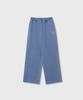 OIOI COLLECTION Vintage Denim Sweat Wide Pants_Denim Light Blue