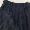 ENFOLD [Good Condition/23AW] 300GA231-0230 WIDE-STRAIGHT COCOON TROUSERS Striped Trousers Bottoms 36 NavyUsed
