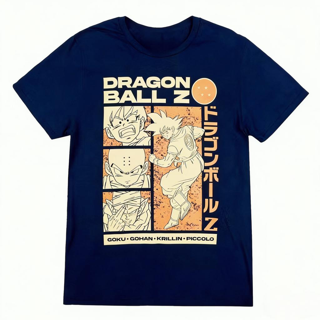 2026 Dragon Ball Goku Gohan Krillin Piccolo TShirt for Unisex Women Kids Retro  Anime Graphic Tee Casual Cotton Streetwear Tops