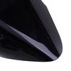 Car Black ABS Front Left Side Door Wing Rear View Mirror Cover Cap Trim Decor Fit for Hyundai Sonata 2015 2016 2017