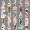 50 Stacked Animal Graffiti Stickers Personalized Cartoon Cute Animal Decorative Mobile Phone Case Hand Note Stickers