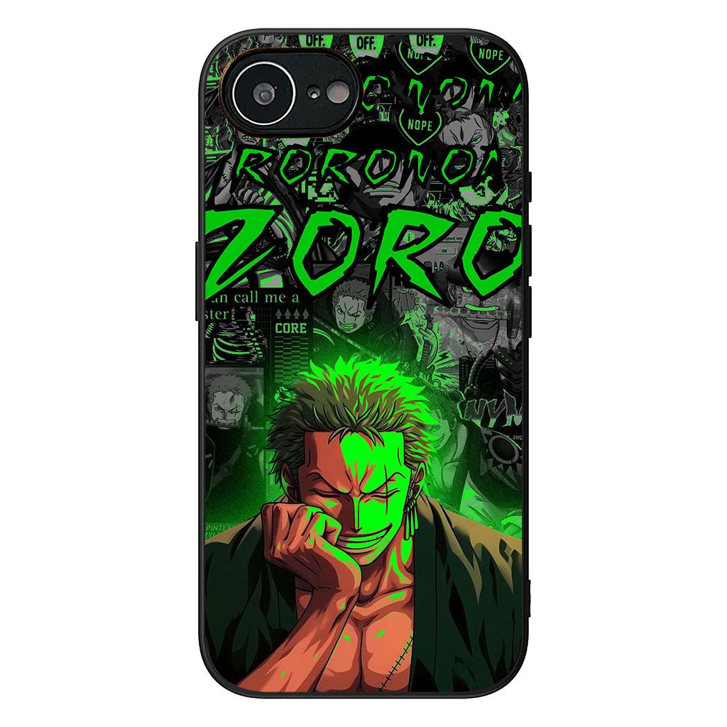Cover for Apple iPhone 17 16 Plus 13 12 Pro Max Mini X XR ProMax 16E 15+ 16Plus Air Phone Case Zoro One Pieces Luffy Nico Robin
