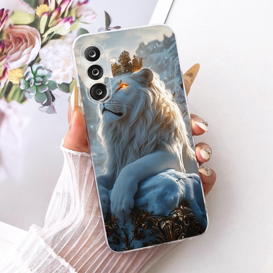 For Samsung Galaxy M36 Case SM-M366B Luxury Flowers Butterfly Painted Cover Soft Silicone Case For Samsung M16 M36 M56 5G Fundas