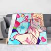 Alien Stage Anime Blankets Fleece Printed   Multifunction Lightweight Thin Throw Blanket for Home Couch Rug Piece