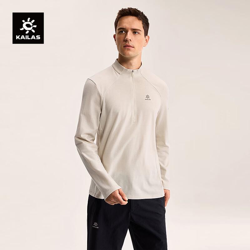 KAILAS XM2 Merino Wool Half-Zip Long Sleeve T-Shirt