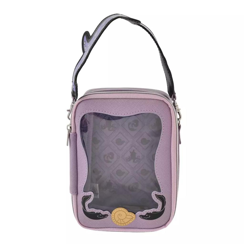 Disney The Little Mermaid Pouch with Strap and Clear Window DISNEY VILLAINS NEW