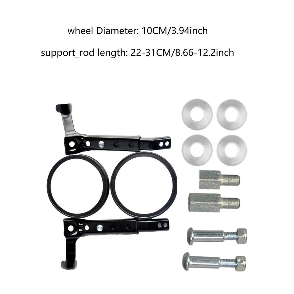 Children Mountain Bike Training Wheel for Beginner Bike Accessories Sturdy Easy Installation Bike Stabilizers for Cycling Riding