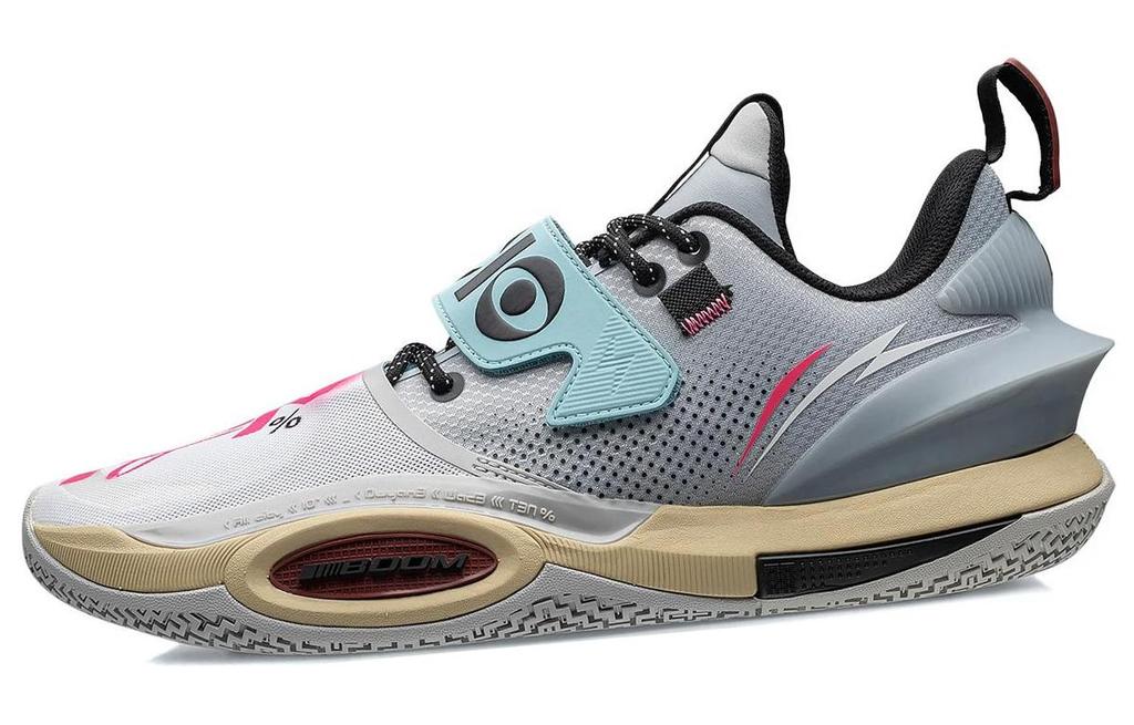 Li Ning All City 10 V2 Wade Dreamer Collection Slip Resistant, Abrasion Resistant, Rebound Low top Basketball Shoes ABAS059-12