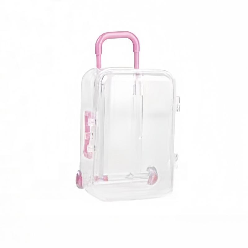 

1Pcs Mini Suitcase Shape Candy Boxes Creative Adorable Tiny Storage Cases for Jewelry Earring Rings Weddings Parties and Gifts