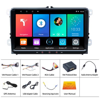 Radio auto Android 11 Carplay Autoradio Player multimedia Navigație GPS pentru VW Passat 6 7 CC Polo GOLF 5 6 Touran