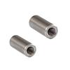 Stainless Steel 304 Double-Ended Threaded Cylindrical Guide Pin with Dual-End Holes