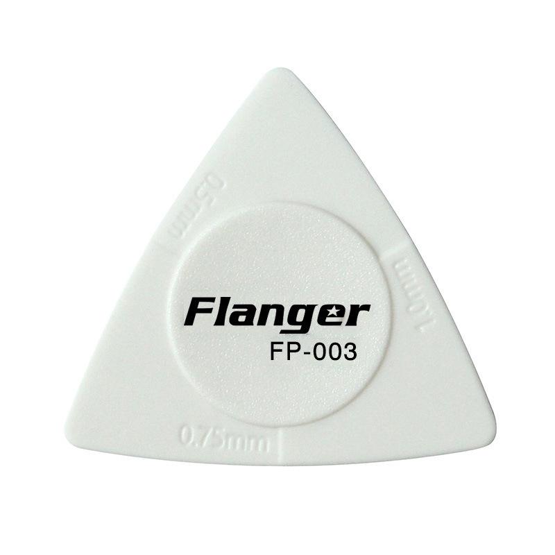 

Plectrum Flanger: 3-Thickness Integrated Pick for Electric Guitar & Ukulele белый