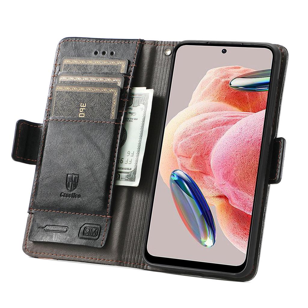 For HMD Pulse Pro Phone Cases CASENEO PU Leather Cover Stand with RFID Blocking Wallet