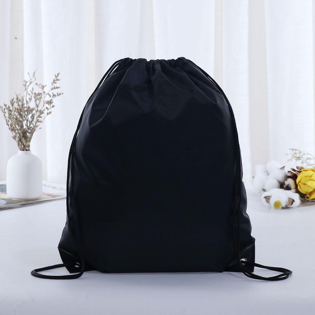 Custom Double Shoulder Polyester Drawstring Backpack for Events or Marathon