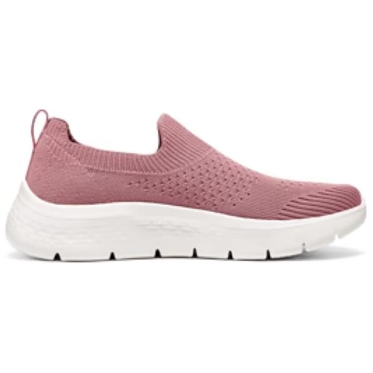 Skechers Go Walk Comfortable Simple Breathable Lightweight Low Top Casual Shoes Women sneaker Rose-Pink 124833-MVE