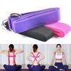 72 Inch Yoga Stretch Strap Solid Color D Cotton Gym Belt Exercise Fitness Loop Color Leg Training 4 Stylish Appearance Practical Daily Use