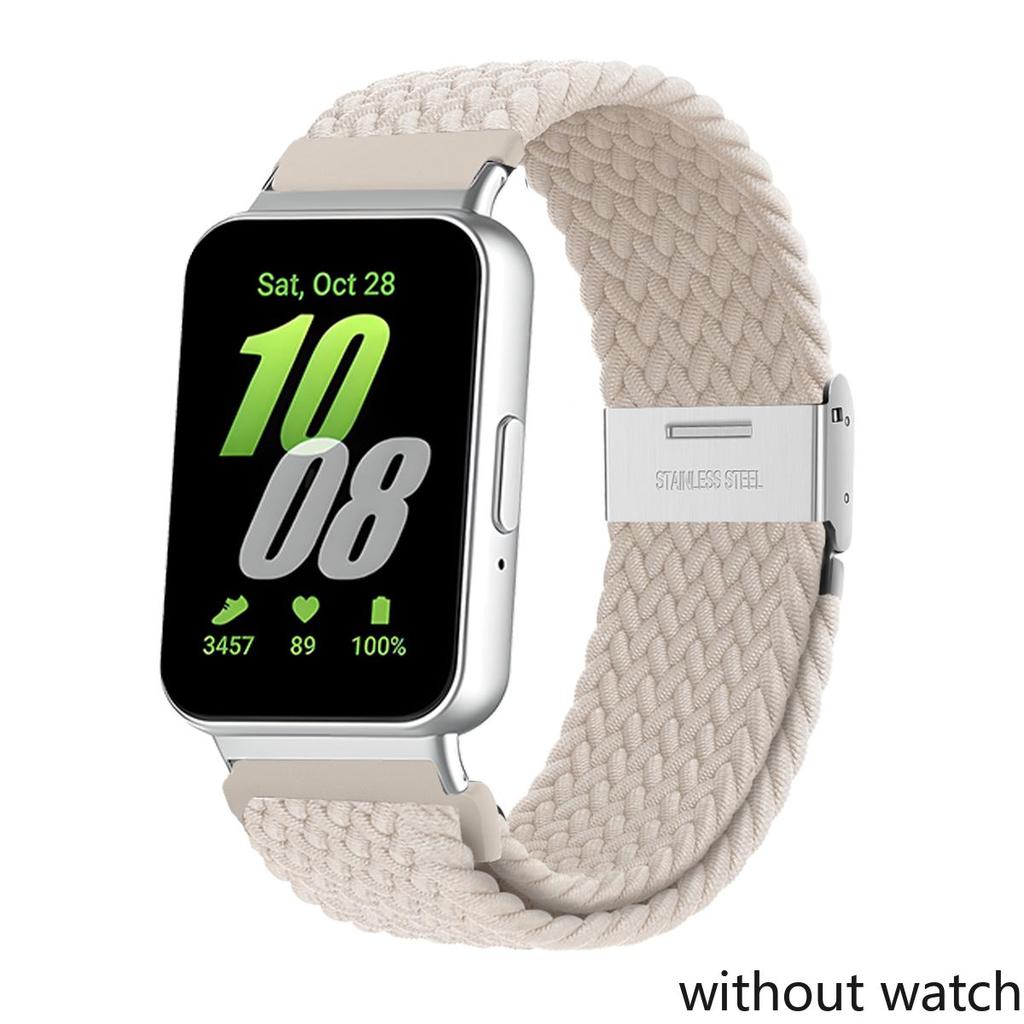 Braided Bands for Samsung Galaxy Fit 3 Sports Strap Adjustable Replacement Correa Nylon Bracelet for Samsung Galaxy Fit3 Band