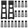 20Pcs Photo Frame Back Stand Plastic Easy Install Stable Picture Frame Easel Back Support Desktop Display Holder