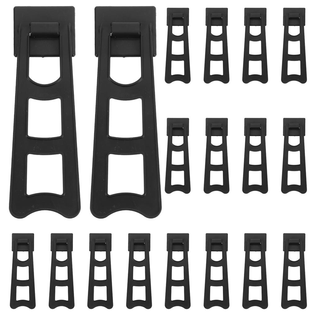 20Pcs Photo Frame Back Stand Plastic Easy Install Stable Picture Frame Easel Back Support Desktop Display Holder