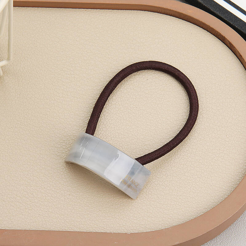 Korean Acetate Irregular Hair Ties Fashion Elastic Hair Bands Scrunchies Headbands For Women Ponytail Tie Ropes Hair Accessories